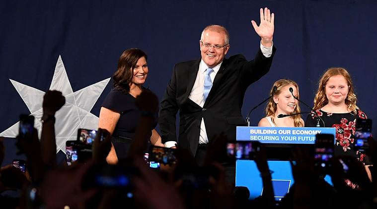 Australia's election surprise sends shares to 11-year peak