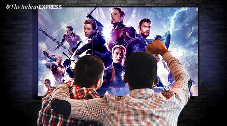 avengers endgame, marvel films, MCU films, avengers fans narrate story, man narrates endgame to blind friend, good news, viral news, indian express