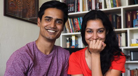 ruskin bond, ruskin bond book, ayeshe sadr, ishaan dasgupta, indian express