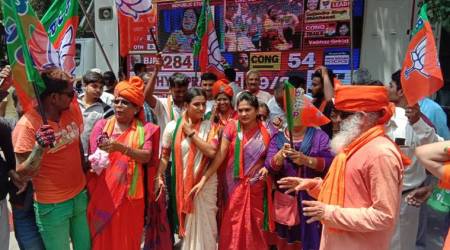 Bangalore-BJP-Bengaluru-Office-celebrations-lok-sabha-elections-2019