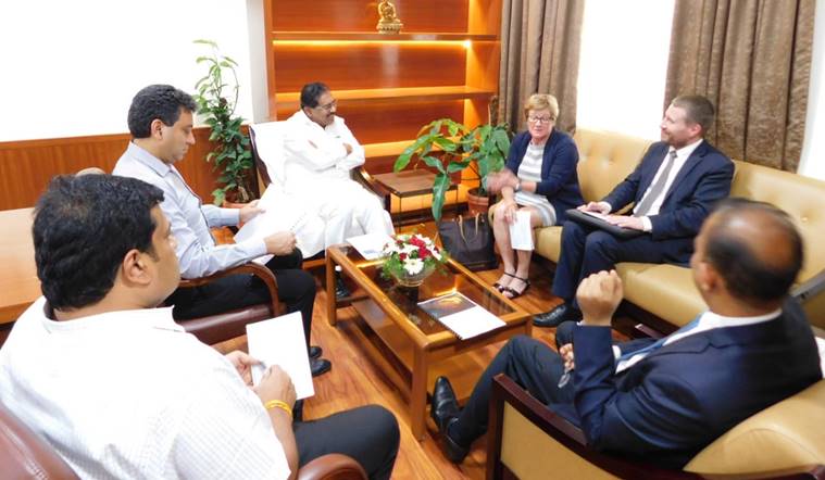 Bangalore-Karnataka-DCM-Parameshwara-Finland-Ambassador-startup