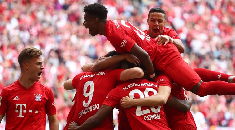 Bayern Munich win record seventh straight Bundesliga title