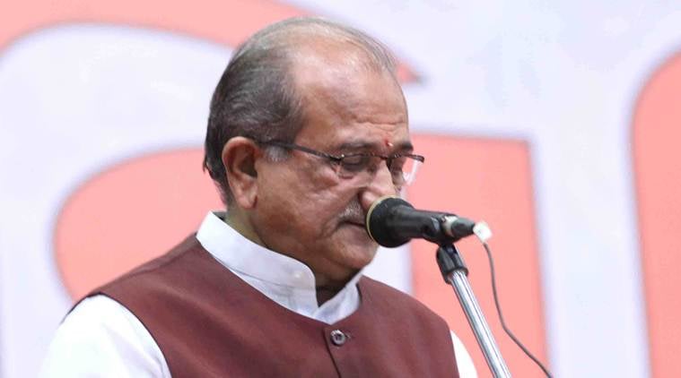 Bhupendrasinh Chudasama, gujarat assembly, gujarat primary schools, ahmedabad news, indian express news