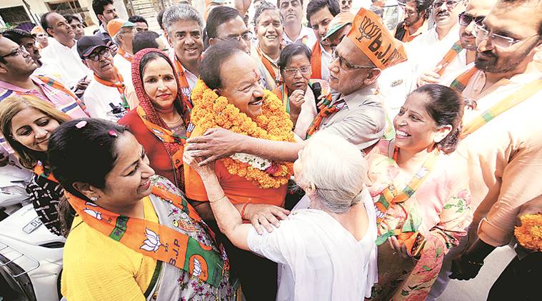 delhi, delhi lok sabha elections, lok sabah elections, election news, delhi constituencies. gautam gambhir, indian express