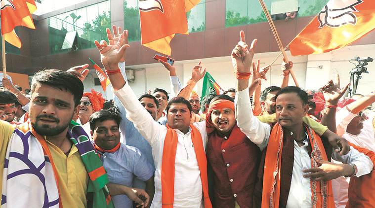 Lok Sabha election results: BJP won 303 seats, was main contender in another 72