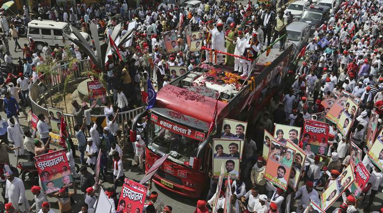 Electioneering ends for 14 UP seats; Akhilesh Yadav, Maneka Gandhi among candidates