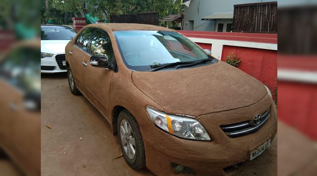 Ahmedabad Woman Coats Car With Cow Dung Claims It Cools Without