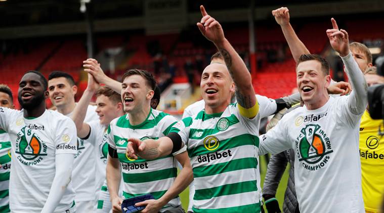 Celtic seal eighth consecutive Scottish league title | Football News ...