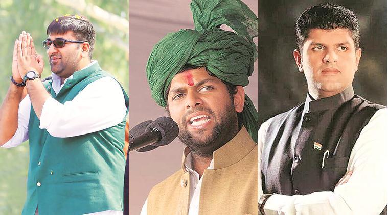 dushyant chautala, Arjun chautala, Digvijay chautala, bhajan lal chautala, jjp, haryana chautalas, chautala family