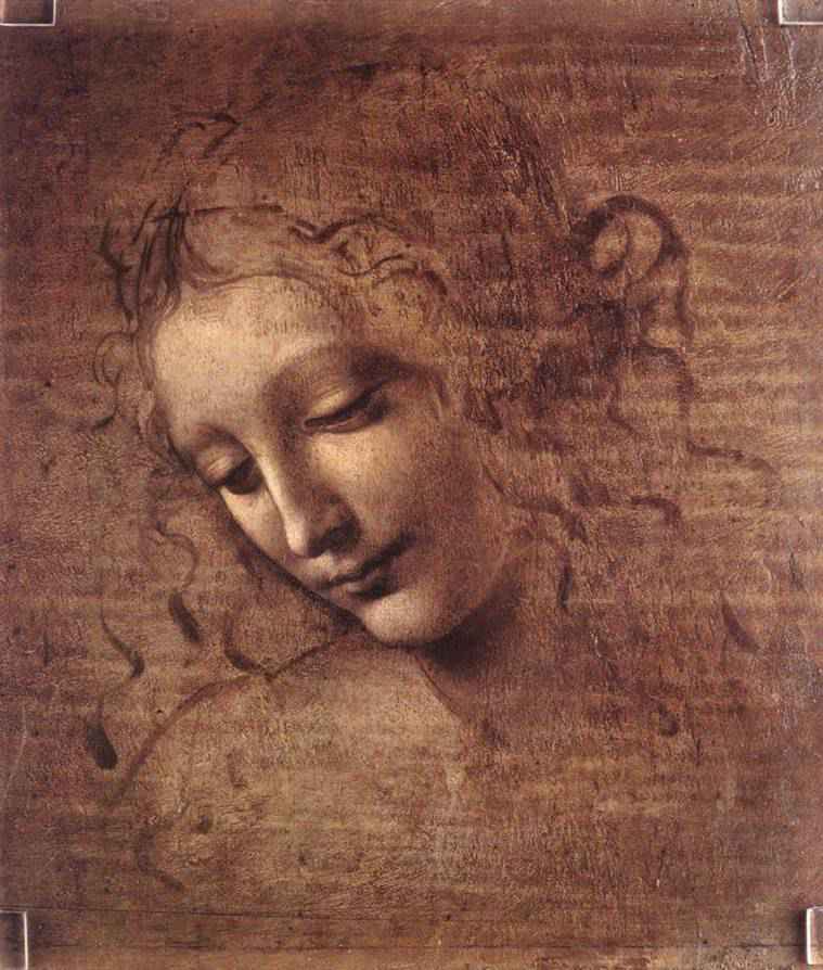 Leonardo da Vinci, Mona Lisa, Leonardo da Vinci Mona Lisa, Mona Lisa DNA, DNA origami, indian express, indian express, indianexpress, indianexpress.com, Vitruvian Man. Vitruvius, architecture, proportion, art, mona lisa, head of a woman, Renaissance, Italy, Italian, 500th death anniversary