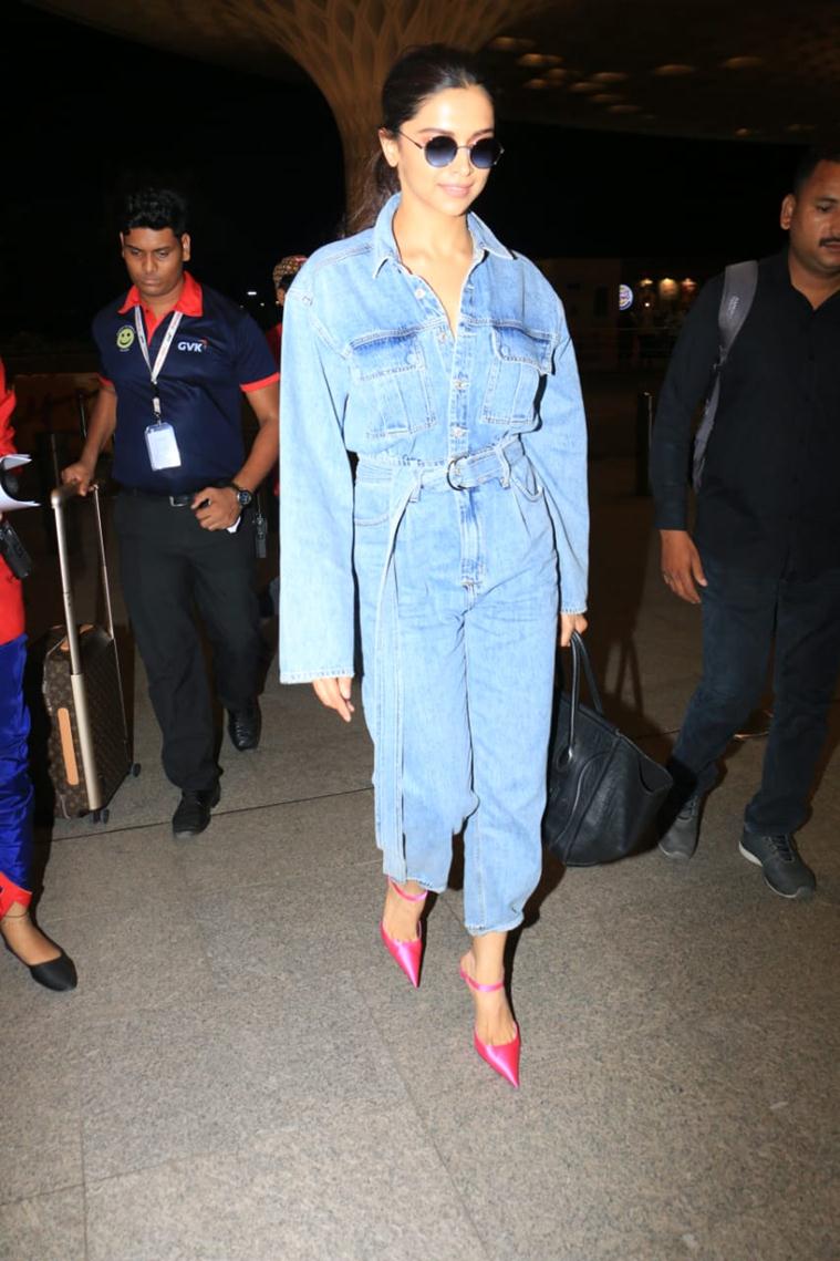 Airport style: Deepika Padukone departs for Met Gala 2019; her bright