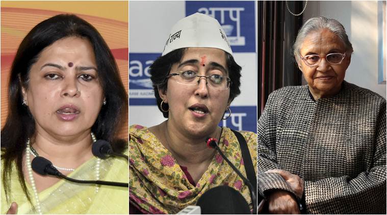 Lok Sabha elections 2019, Delhi elections, Delhi women candidates, Atishi, Sheila Dikshit, Meenakshi Lekhi, Lok Sabha women candidates, women in india politics