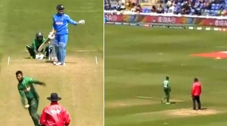 Watch Ms Dhoni Sets Field For Bangladesh During Warm Up Match Sports News The Indian Express