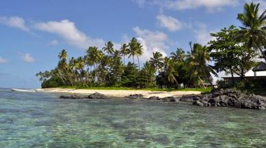 Walk on the wild side: Scenic beaches, sparsely inhabited villages and groves of hybrid coconut trees are ringed by emerald waters. (Photos: Amrita Das)