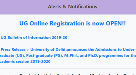 du, du admission, du admission portal, du registration open, du registration link, du ug admission, du pg admission 2019, du.ac.in, delhi univeristy, du documents needed, education news, indian express news