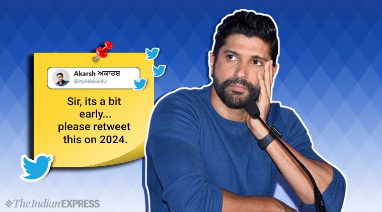 Farhan Akhtar, Farhan Akhtar trolled, Farhan Akhtar viral tweet, Farhan Akhtar bhopal tweet, Farhan Akhtar trending, Farhan Akhtar bhopal tweet, lok sabha election, lok sabha election 2019, election, election 2019, election 2019, election 2019 news, election live, live news, How to Vote#India, lok sabha election voting percentage, lok sabha election phase 7, lok sabha election phase 6 voting, today live news, india news, lok sabha election voting percentage, lok sabha election voting, election voting live, exit poll 2019, exit poll results, exit poll result 2019