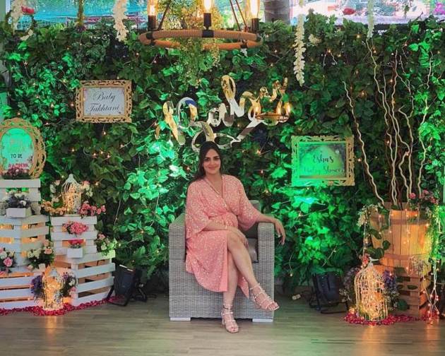 Esha Deol, Esha Deol baby shower, Esha Deol baby shower photos, Esha Deol 2nd baby, Bharat Takhtani, enetertainment news, indian express