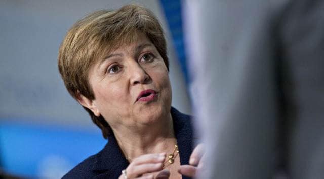 IMF chief on India, India economy, India handling of covid pandemic, India covid cases, IMF chief Kristalina Georgieva, India news, Indian express