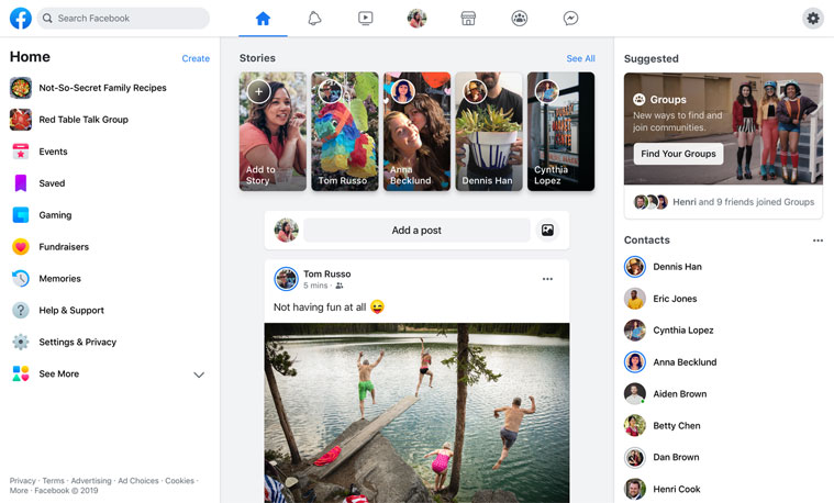 Facebook, Facebook F8, Facebook F8 conference, Facebook redesign, Facebook app redesign, Facebook app new, Messenger new features, Facebook Privacy