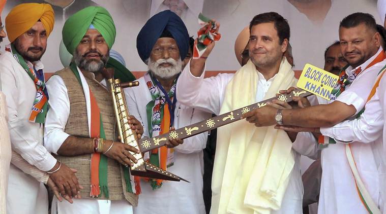 Internal politics on display at Rahul Gandhi rally in Punjab's Fatehgarh