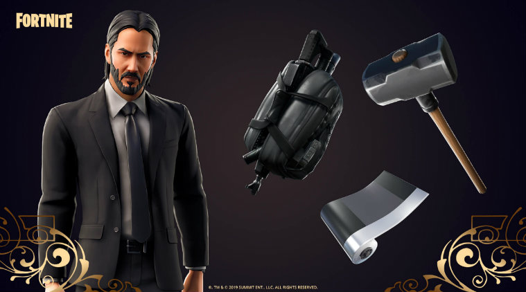 Fortnite, John Wick, Fortnite John Wick, Fortnite Wick's Bounty