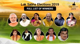 election results, election result, election result 2019, election result list 2019, 2019 election results list, Lok Sabha Elections 2019, 2019 Lok Sabha Elections, Winner list elections, election winner list, winner list election, Lok Sabha election winner list, list of winners elections 2019, indian express, election news, indian express