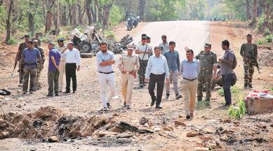 gadchiroli ied blast, gadchiroli ied attack, gadchiroli attack, gadchiroli blast, kurkheda ied attack, kurkheda ied blast, india news, Indian Express