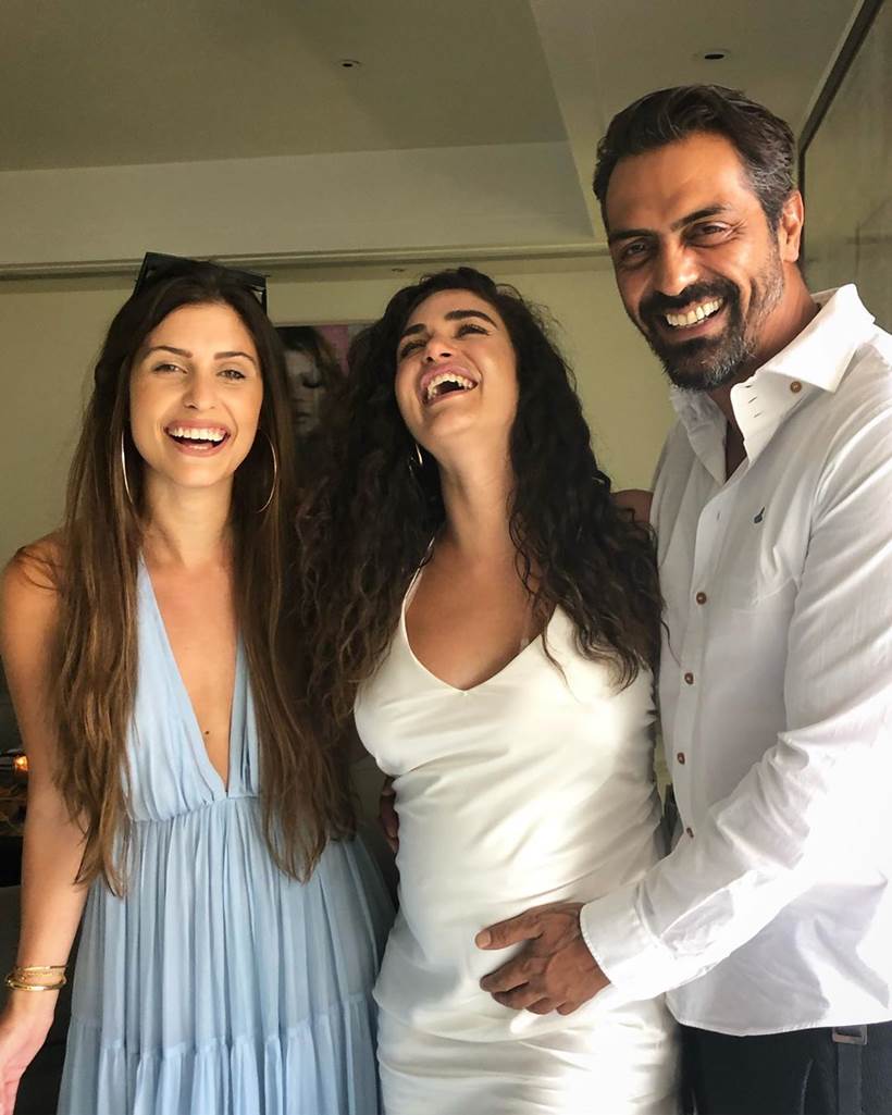 Arjun Rampal And Gabriella Demetriades Host A Baby Shower ...