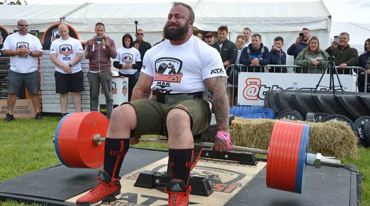 Heaviest seated deadlift, Martin Tye,505 kg deadlift, Differently-abled, Guinness World Record 2019, UK, Indian express