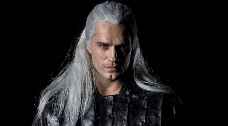 Henry Cavill as Geralt in the witcher