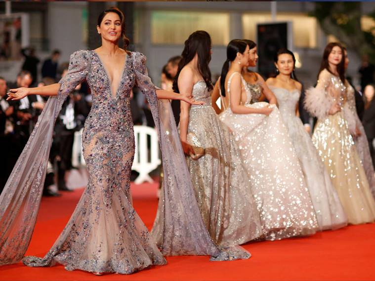Hina Khan steals limelight with smashing red carpet debut in Cannes 2019