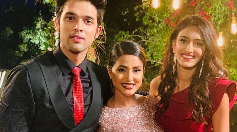 Hina Khan wraps up shoot for Kasautii Zindagii Kay, Parth Samthaan pens ...