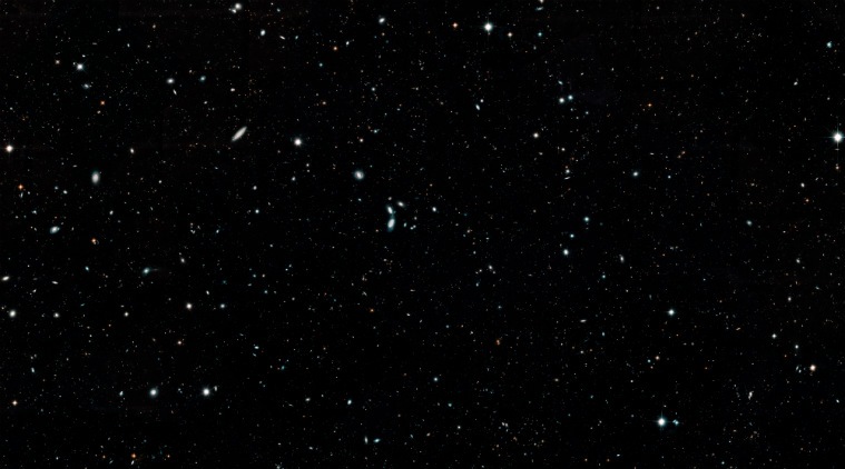 hubble, hubble telescope, hubble space telescope, nasa, nasa hubble, big bang, portrait, distant universe, 265,000 galaxies, 13.3 billion years, 7,500 individual exposures, hubble legacy field, hubble deep-field surveys, extreme deep field, xdf, garth illingworth, university of california, santa cruz, us, katherine whitaker, university of connecticut, dan magee, 5,200 hubble exposures
