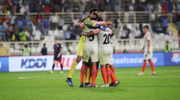 The Indian football team