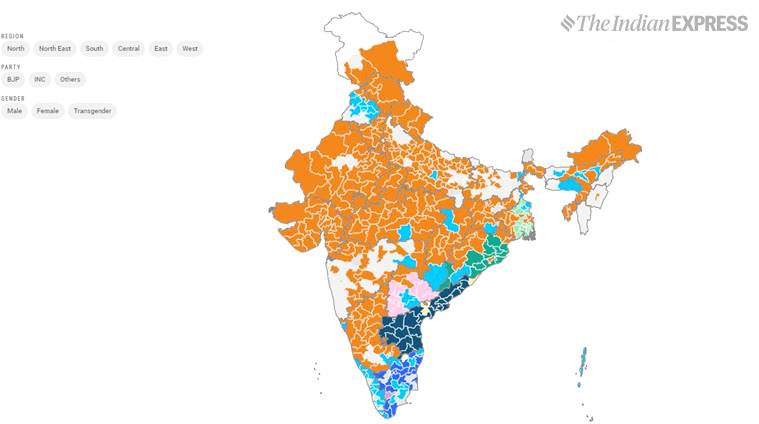 Lok Sabha Election Results 2019 Winners Full List: State Wise ...