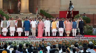 narendra modi, modi swearing in ceremony, modi swearing in ceremony, narendra modi oath taking ceremony, modi news, india news, indian express