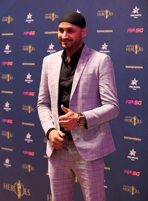 Cricketers and celebrities on the red carpet of Indian Cricket Heroes 2019 in London