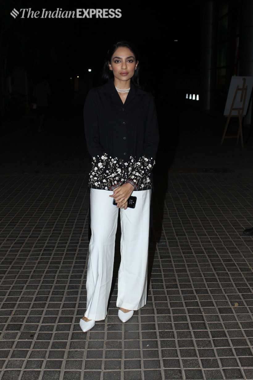 sobhita dhulipala at india's most wanted screening