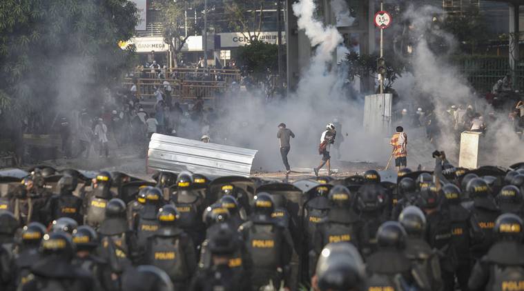 Indonesia, Jakarta, Jakarta violence, Jakarta election violence, election violence jakarta, jakarta election, Joko Widodo, Jakarta news, Jakarta election violence, Indonesia death, Indian Express