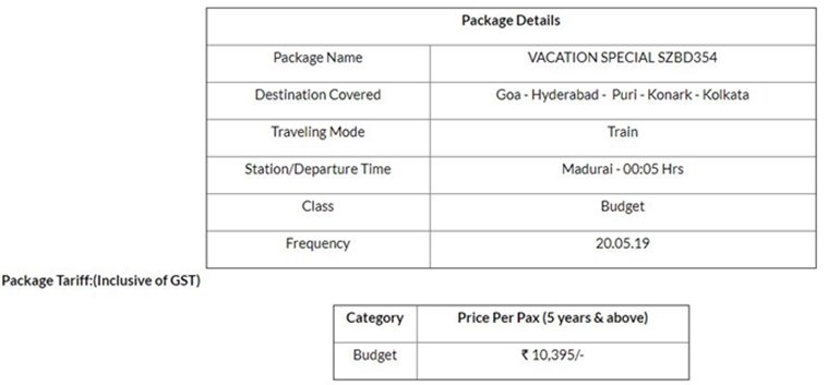 indian railways, irctc, bharat darshan special tourist train, madurai, goa, puri, kerala, india news, indian express
