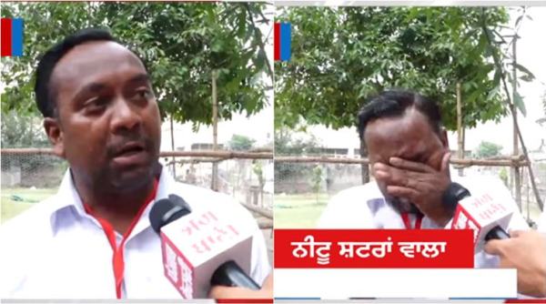 election results 2019, election results, lok sabha elections, jalandhar candidate cries, punjab candidate cries, man get less votes cry, viral video, funny video, indian express