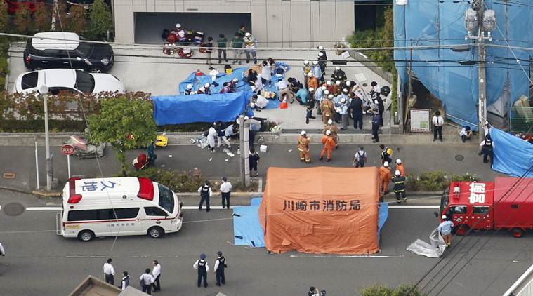 Japan bus stop stabbing wounds 19, kills up to 3