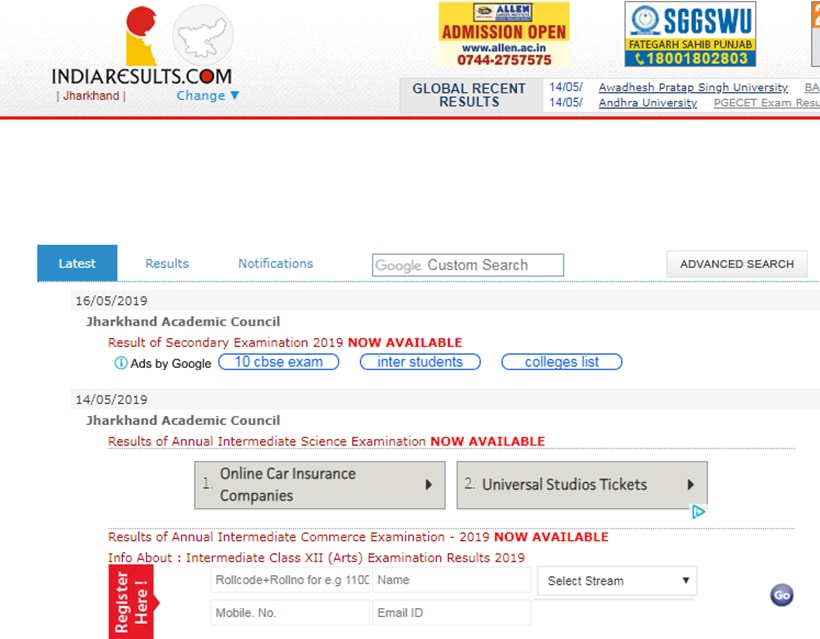 jac 12th results 2019, jharresults.nic.in, jac.ac.in, jac results, +2 results, 12th result date 2019, jac results 2019, jharkhand class 12 results 2019, jharkhand board results, jharkhand class 12 boards, education news, indian express news