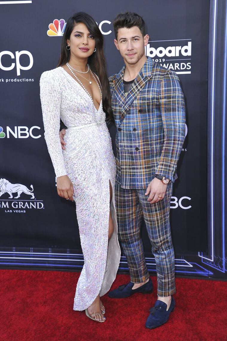   Priyanka chopra nick jonas at the price of music 