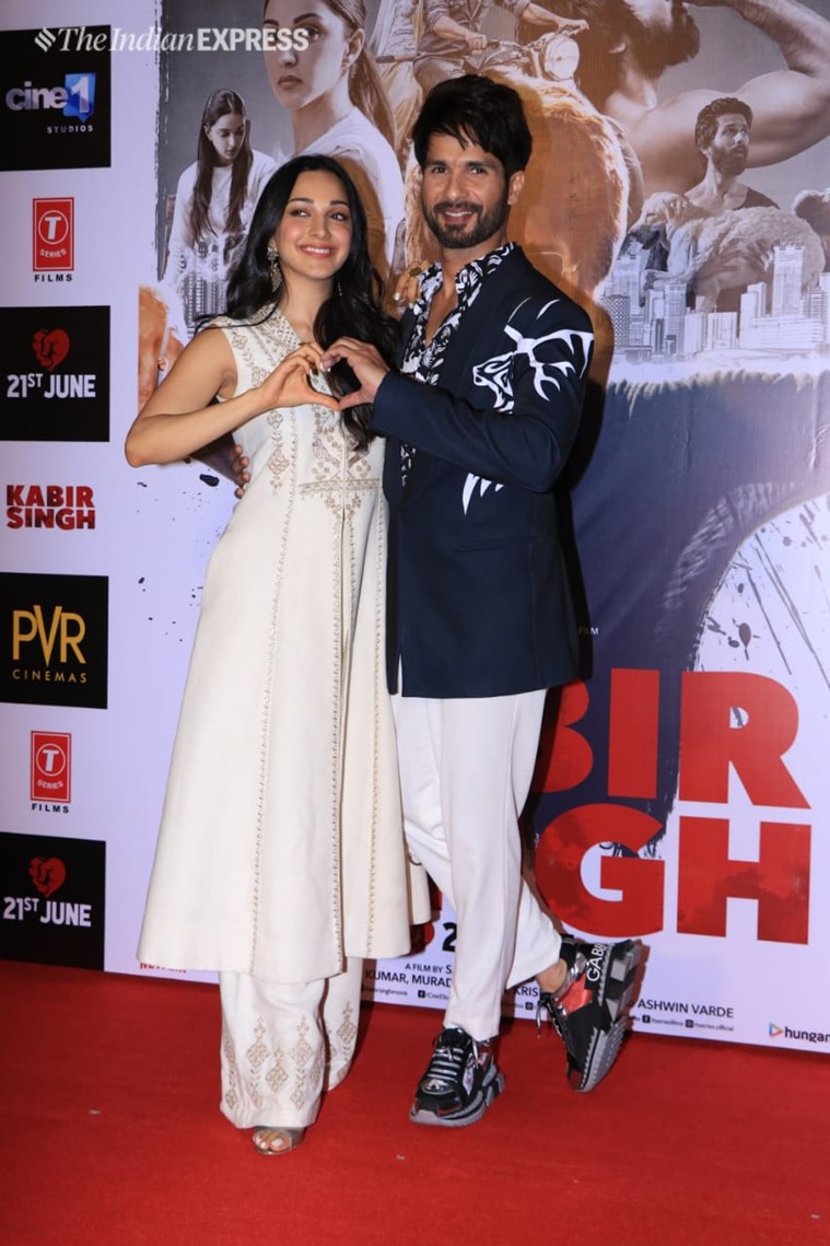 shahid kapoor kiara advani kabir singh trailer launch