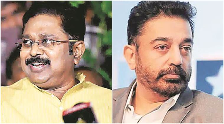T T V Dhinakaran, Kamal Haasan