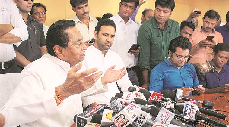 kamal nath, madhya pradesh, madhya pradesh govt, madhya pradesh farn loan waiver, madhya pradesh farners, madhya pradesh congress, Indian express