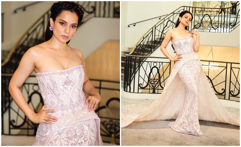 Kangana cannes red carpet