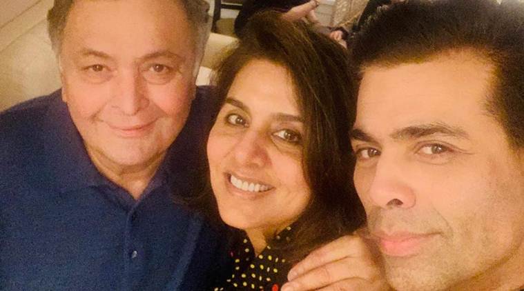 karan johar with rishi kapoor 