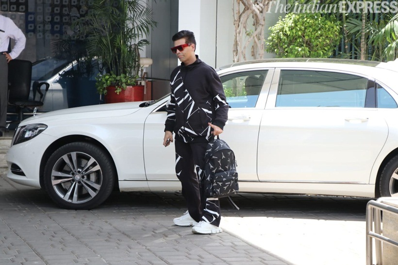karan johar heads for prime minister narendra modi swearing-in ceremony